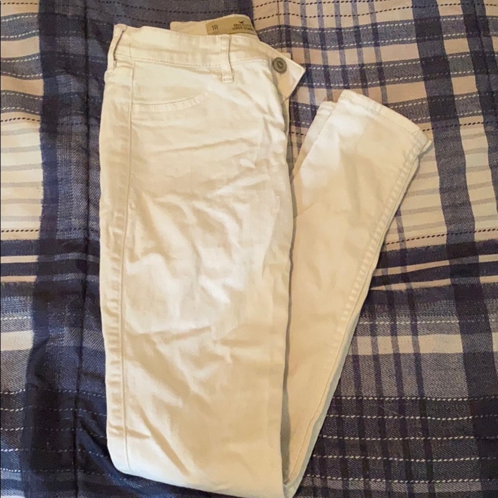 White Hollister Jeans